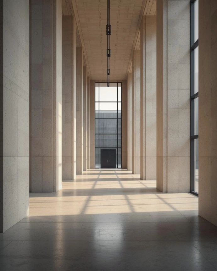 Law firm web design Indianapolis Facade. of a justice hall in Indianapolis